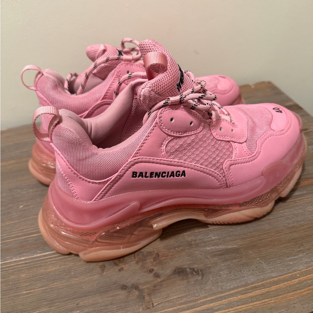 Balenciaga Triple S 'Clear Sole - Pink' - Picture 3 of 6